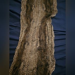 Beautiful, Long, Animal Print Scarf